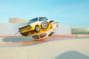 Le strambe macchine animate del video "Cut & Shut" di Chris Labrooy 1