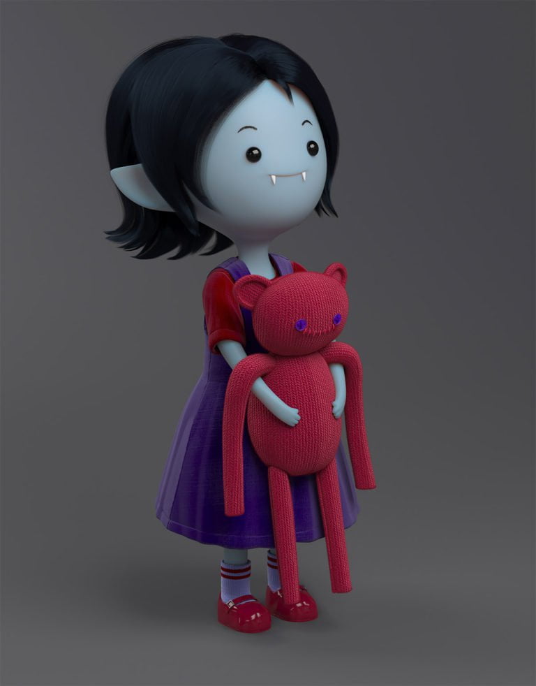 Personaggi 3d illustrati di Guzz Soares 1