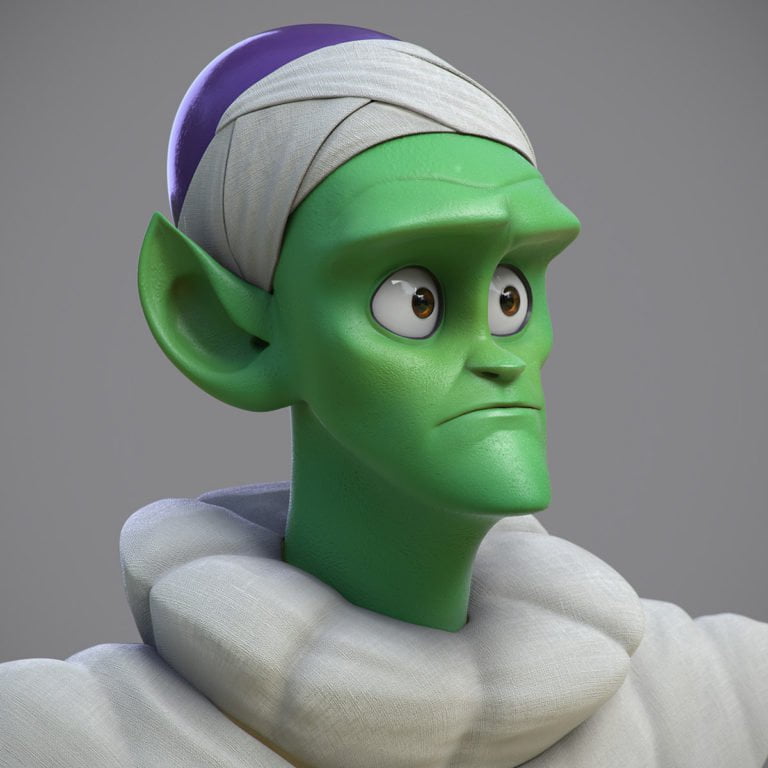 Personaggi 3d illustrati di Guzz Soares 6