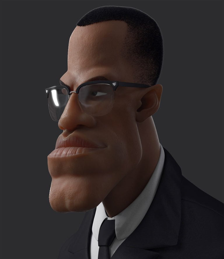 Personaggi 3d illustrati di Guzz Soares 8
