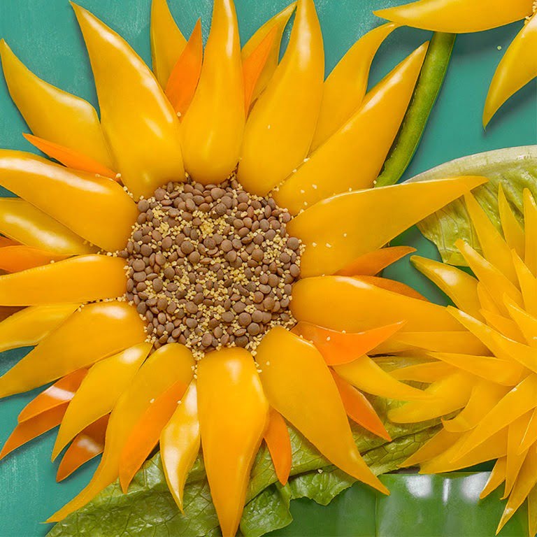Usano il cibo per creare delle opere sorprendenti. 10 Usano il cibo per creare delle opere sorprendenti. 10
