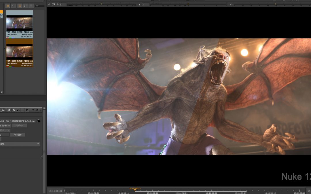 La nuova versione di Nuke 12.1. Nuove funzionalità e la demo di Nuke 12.1.
