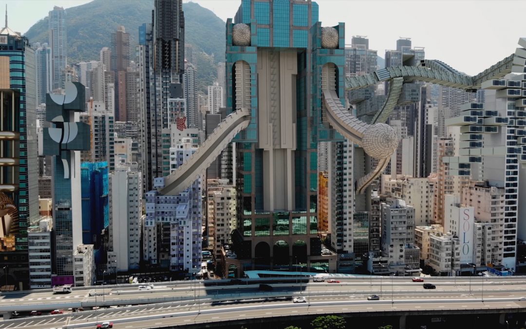 Visioni future di una metropoli dell’artista AUJIK