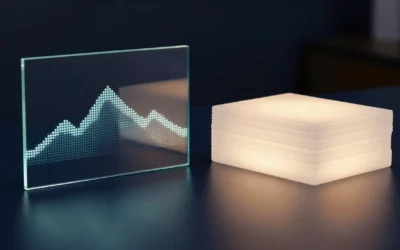 Pannello con un grafico e un blocco luminoso: ComfyUI su ARM64 e il modello per immagini Iris-3B